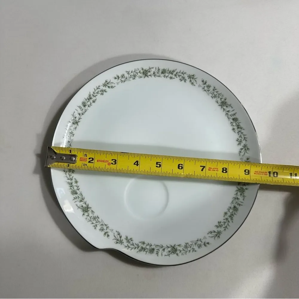 Mikasa Vintage Set Of 4 Snack Plates & Cups